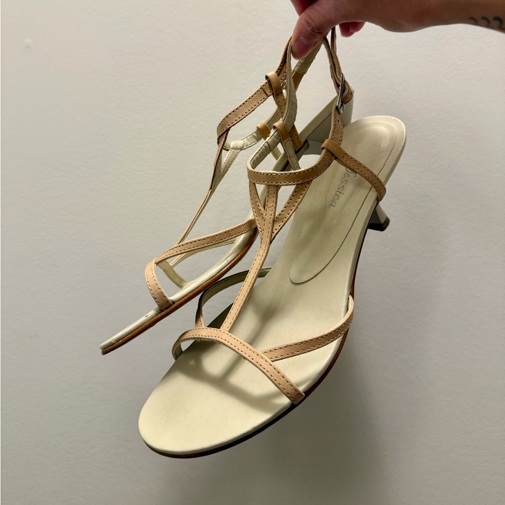 Jessica Tan Strappy Sandals